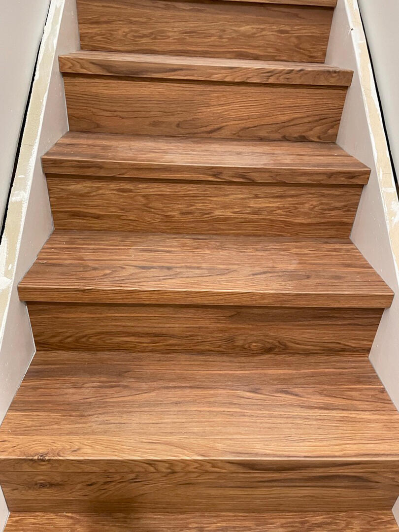 LVP Staircase in progress.